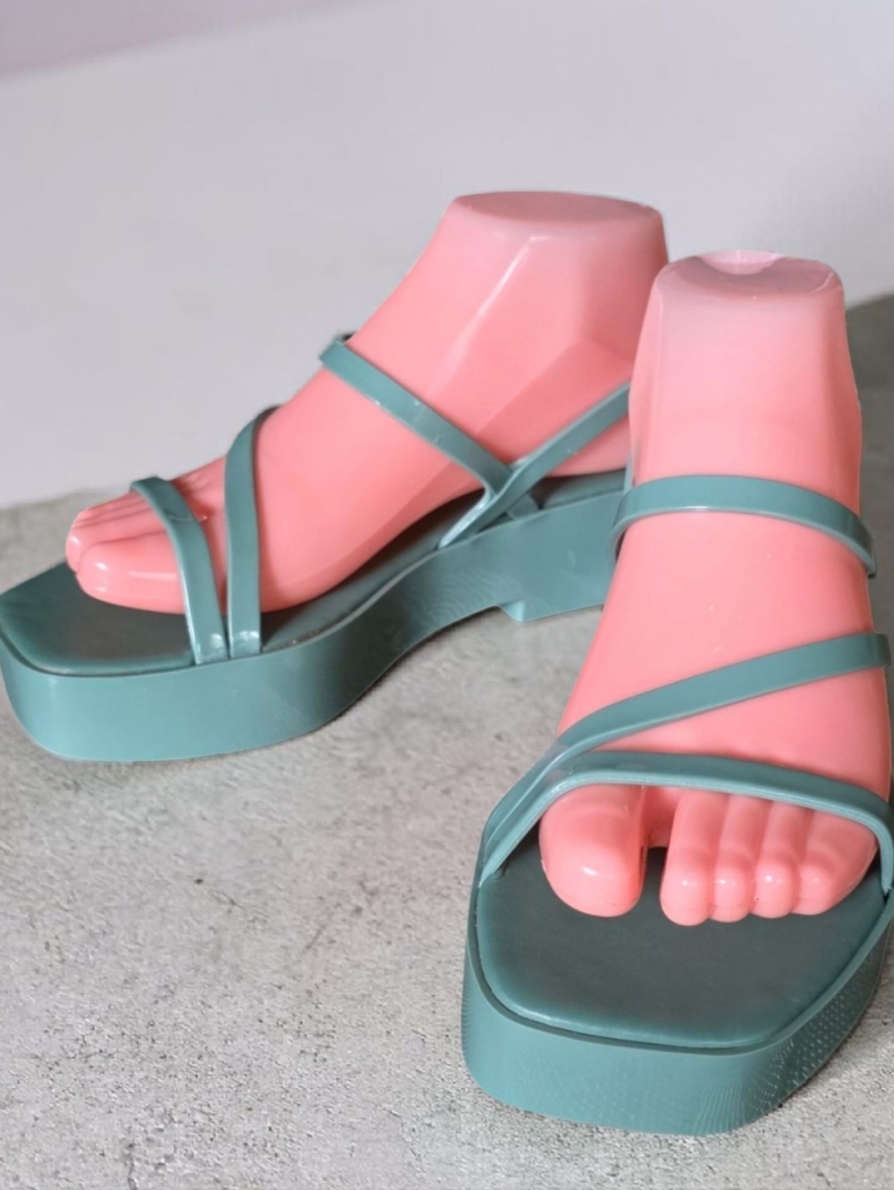 NWT GINGER (6.5 - 7) By Lifestyle Fashion Slingback Strappy Wedge Sandals